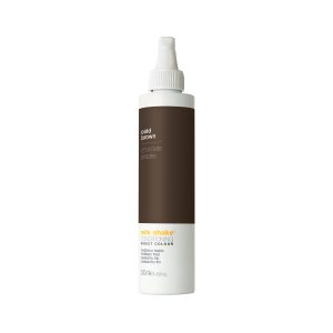 milk shake, direct colour, ammonia free, hair colour conditioner, cold brown, 200 ml